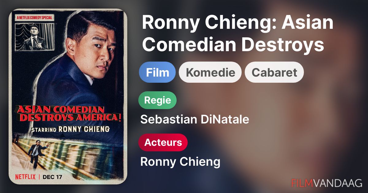 Ronny Chieng Asian Comedian Destroys America (film, 2019) FilmVandaag.nl