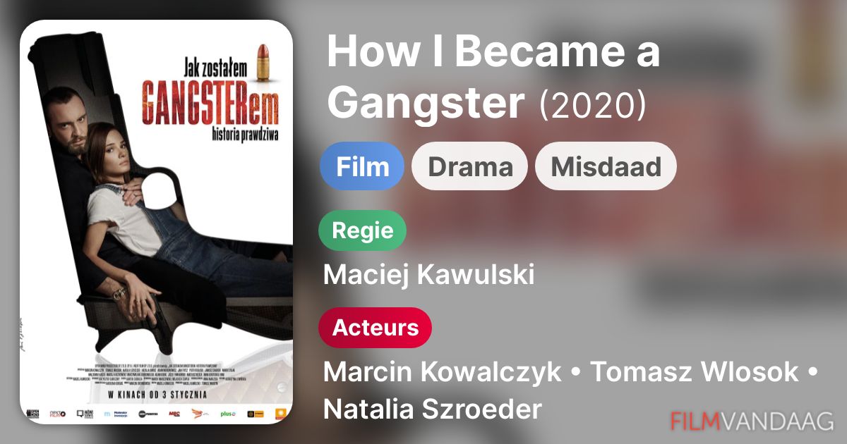 Jak Zostałem Gangsterem Historia Prawdziwa Cda Jak zostalem gangsterem. Historia prawdziwa (film, 2020) - FilmVandaag.nl