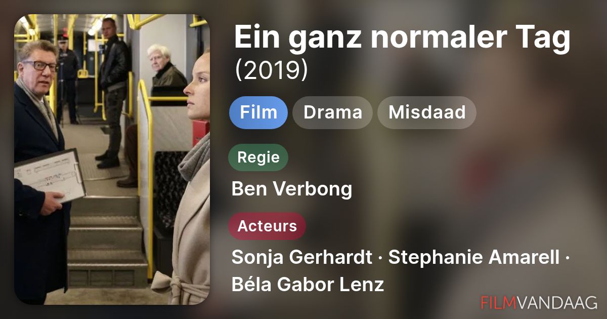 Sat 1 Ein Ganz Normaler Tag Mediathek Ein ganz normaler Tag (film, 2019) - FilmVandaag.nl