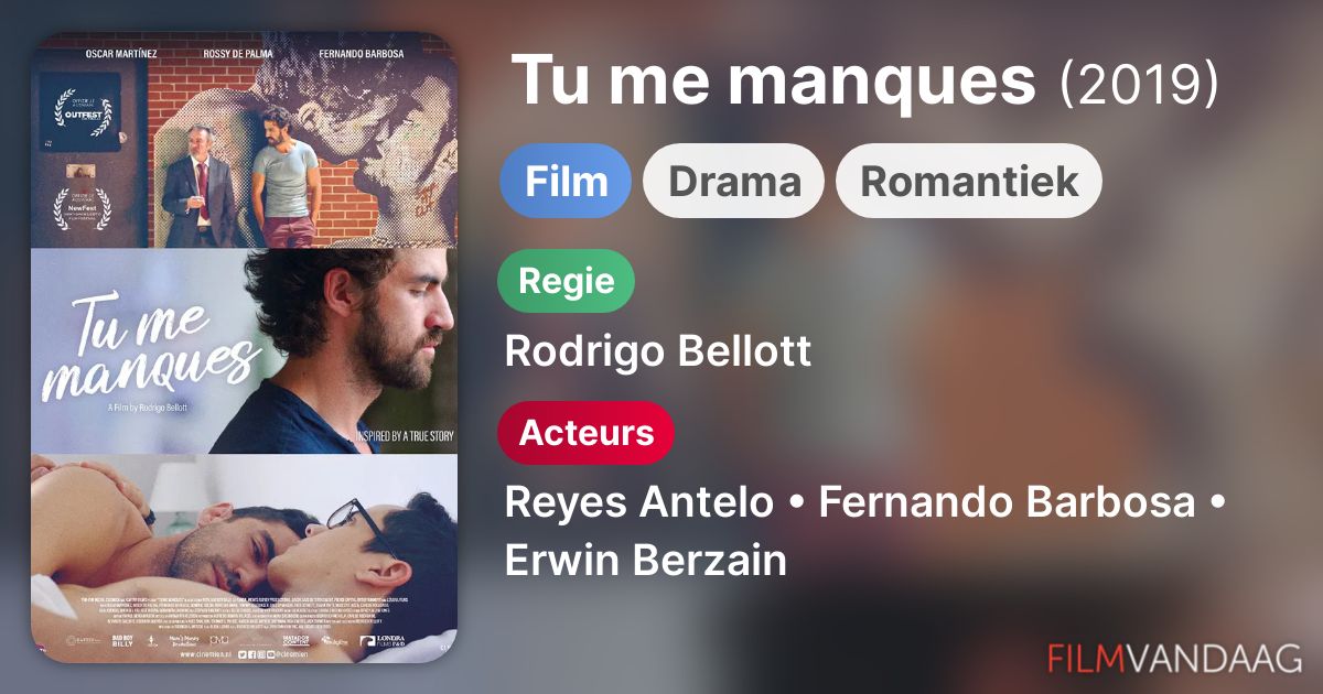 Tu me manques (film, 2019) FilmVandaag.nl