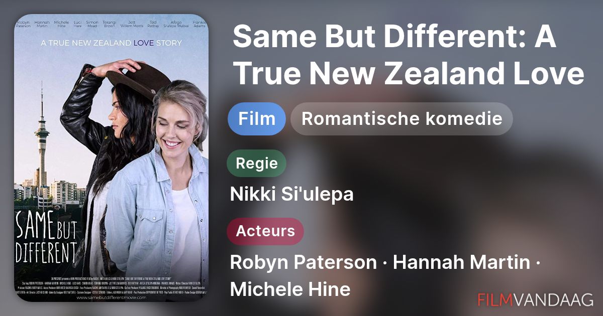 Same But Different: A True New Zealand Love Story (film, 2019