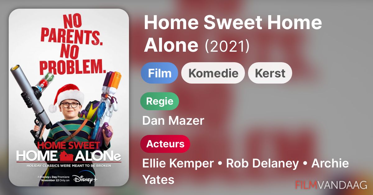 Home Sweet Home Alone (film, 2021) kopen op dvd of bluray FilmVandaag.nl