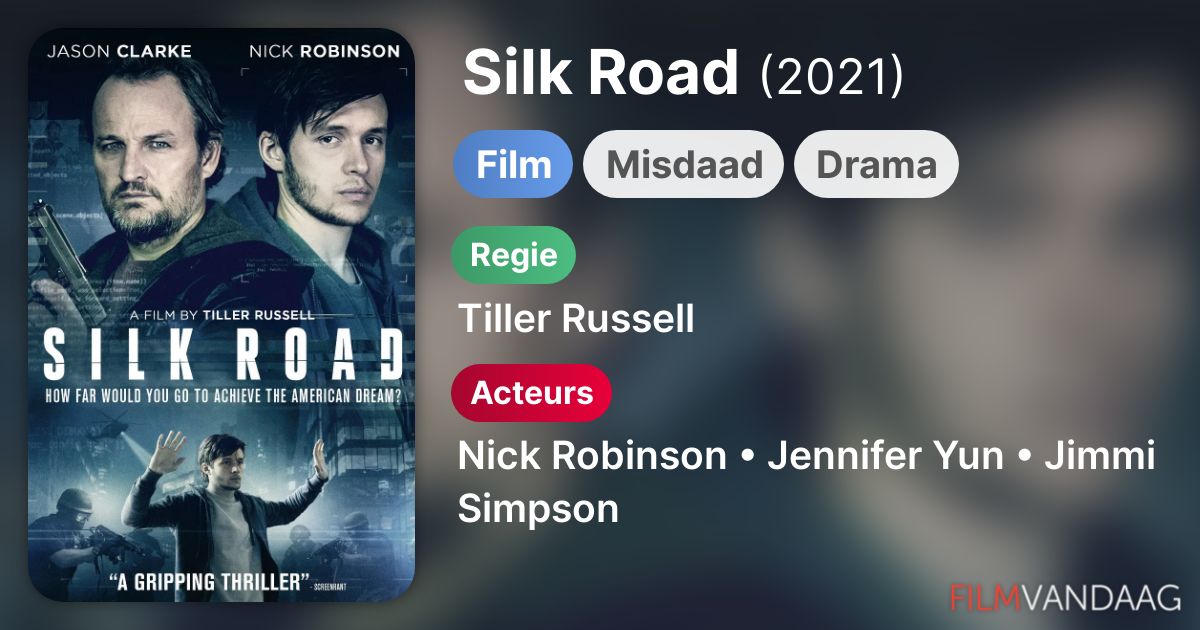 The Silk Road Film Silk Road (film, 2021) - FilmVandaag.nl