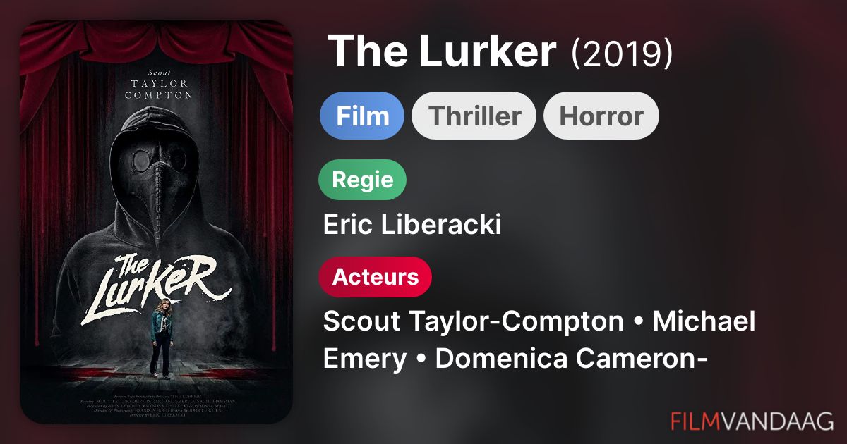 The Lurker (film, 2019) FilmVandaag.nl