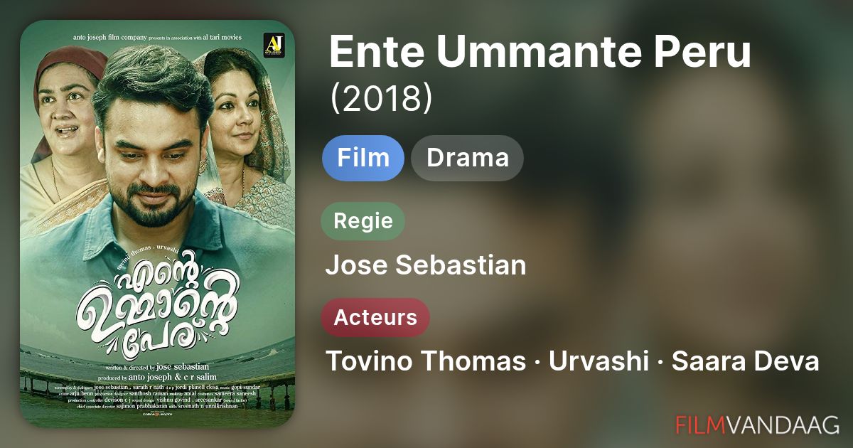 Ente Ummante Peru (film, 2018) - FilmVandaag.nl