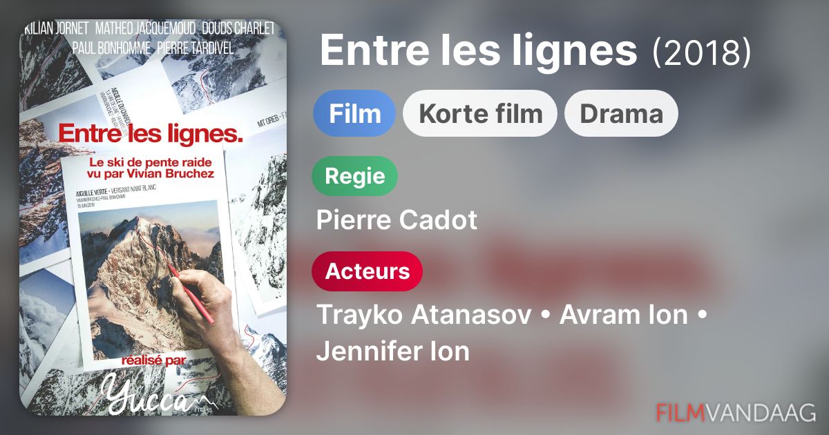 Entre les lignes (film, 2018) FilmVandaag.nl Entre les lignes (film, 2018) FilmVandaag.nl