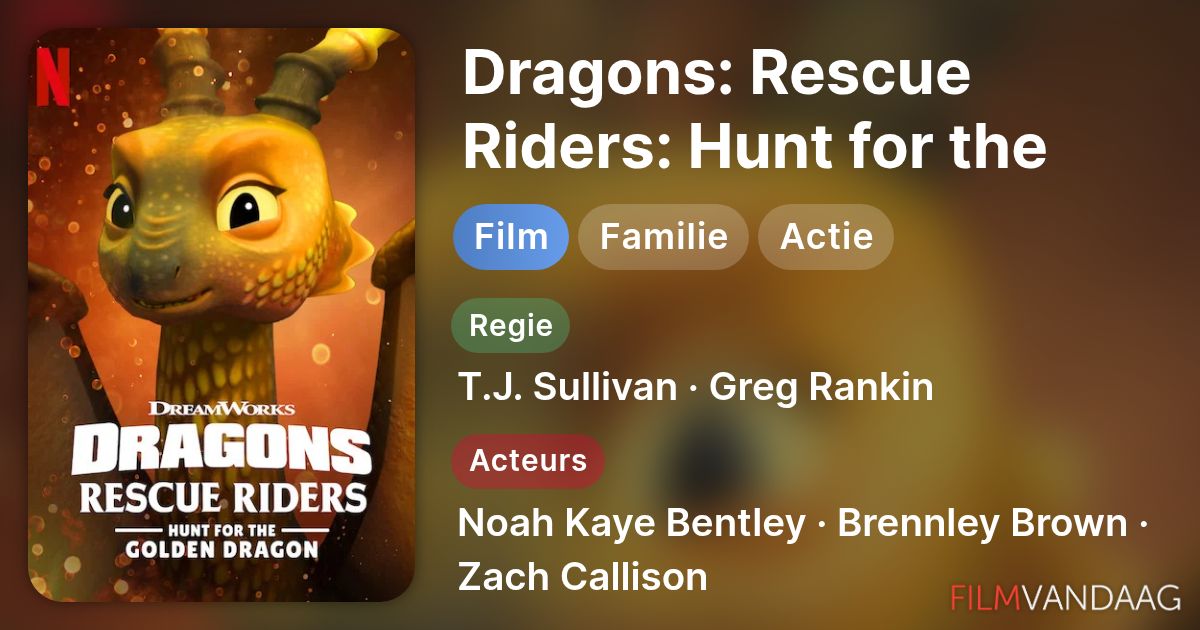 Dragons: Rescue Riders: Hunt for the Golden Dragon (film, 2020 ...