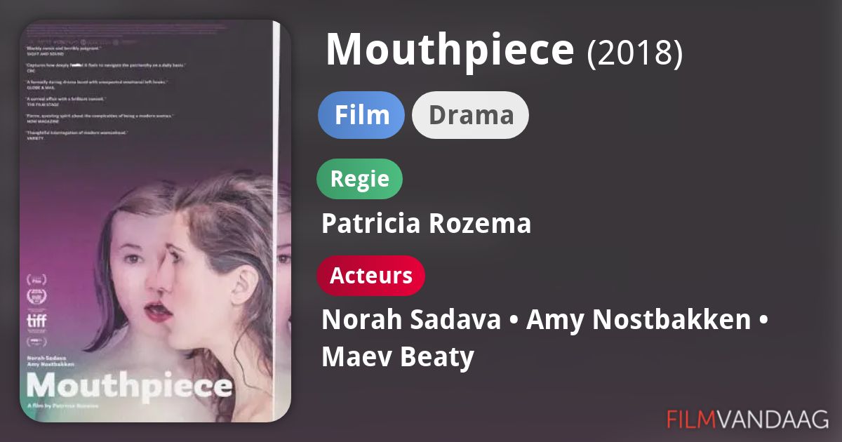 Mouthpiece (film, 2018) FilmVandaag.nl