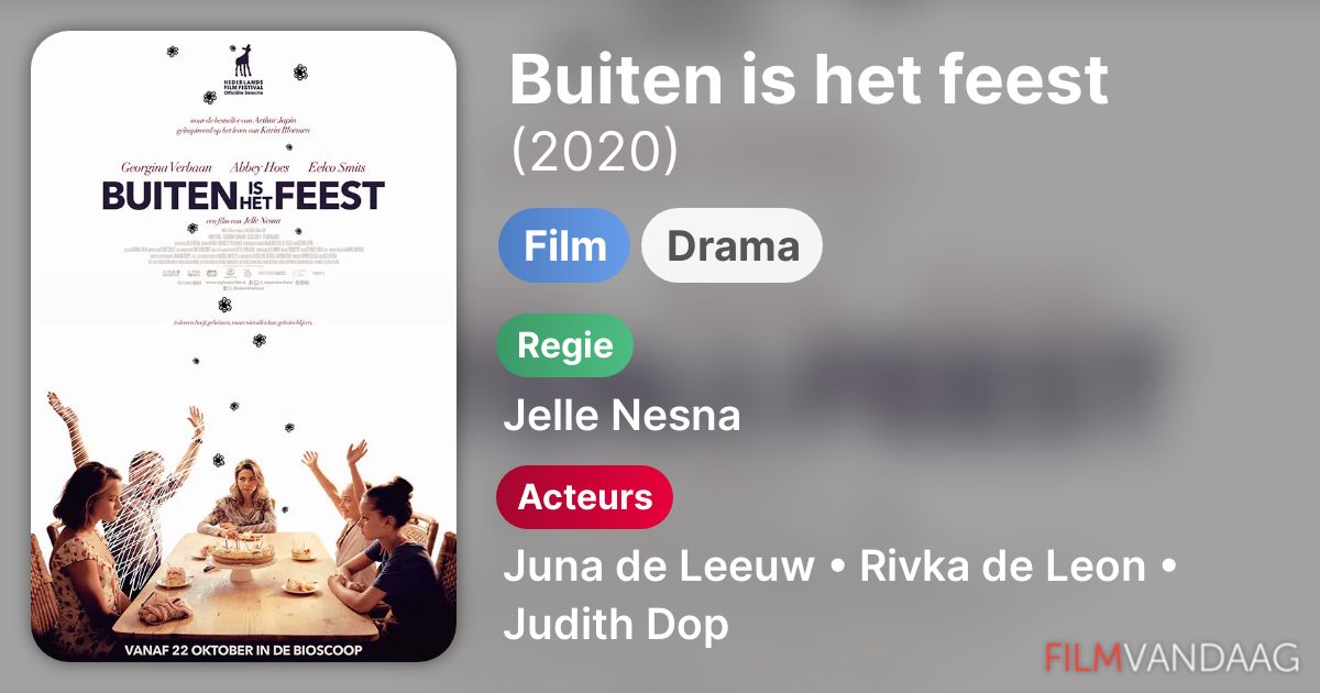 Buiten is het feest (film, 2020)