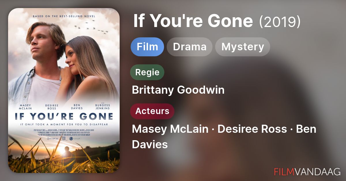 If You re Gone film 2019 FilmVandaag nl If you re gone film 2019 filmvandaag nl