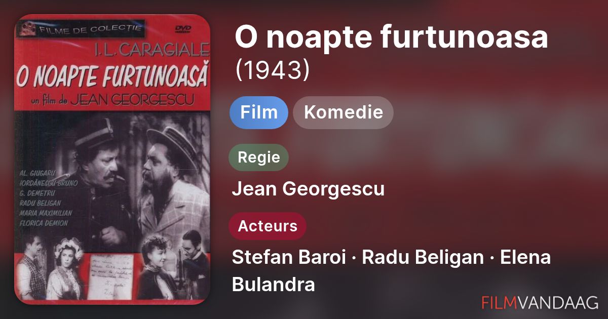 O noapte furtunoasa (film, 1943) - FilmVandaag.nl