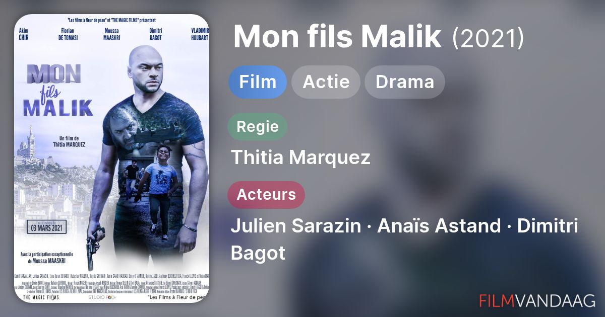 Mon fils Malik (film, 2020) - FilmVandaag.nl