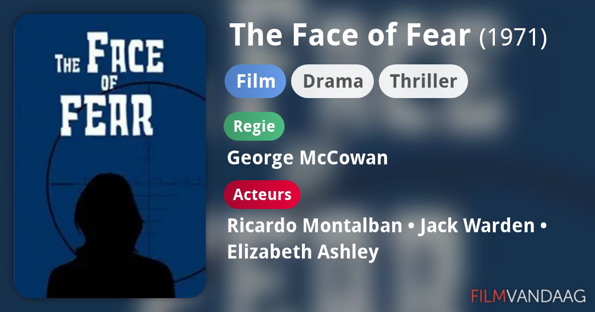 The Face of Fear (film, 1971) FilmVandaag.nl