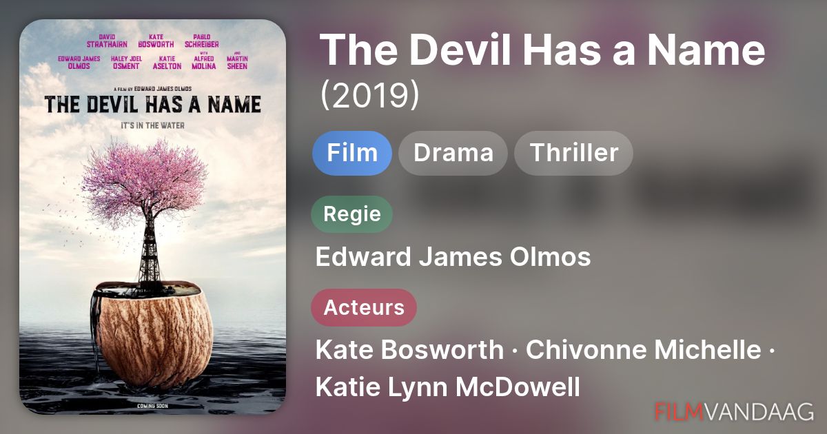 The Devil Has a Name (film, 2019) - FilmVandaag.nl