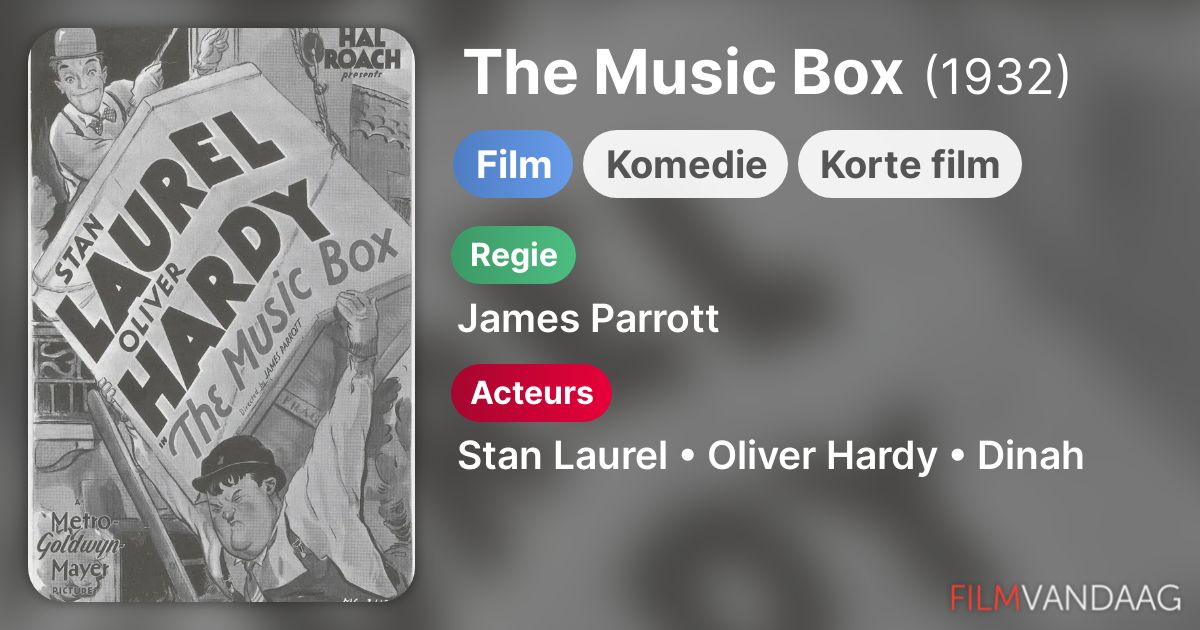The Music Box (film, 1932) FilmVandaag.nl
