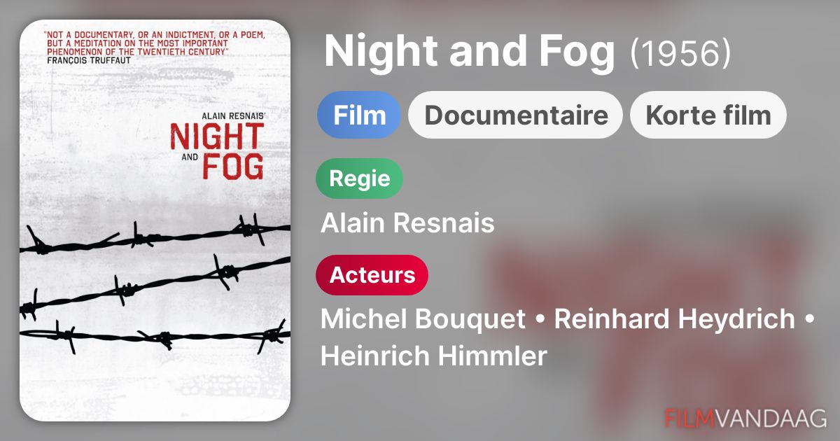 Night and Fog (film, 1956) FilmVandaag.nl