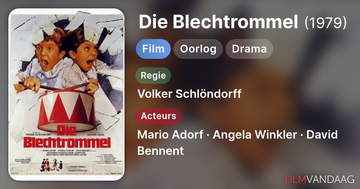 Die Blechtrommel (film, 1979) - FilmVandaag.nl