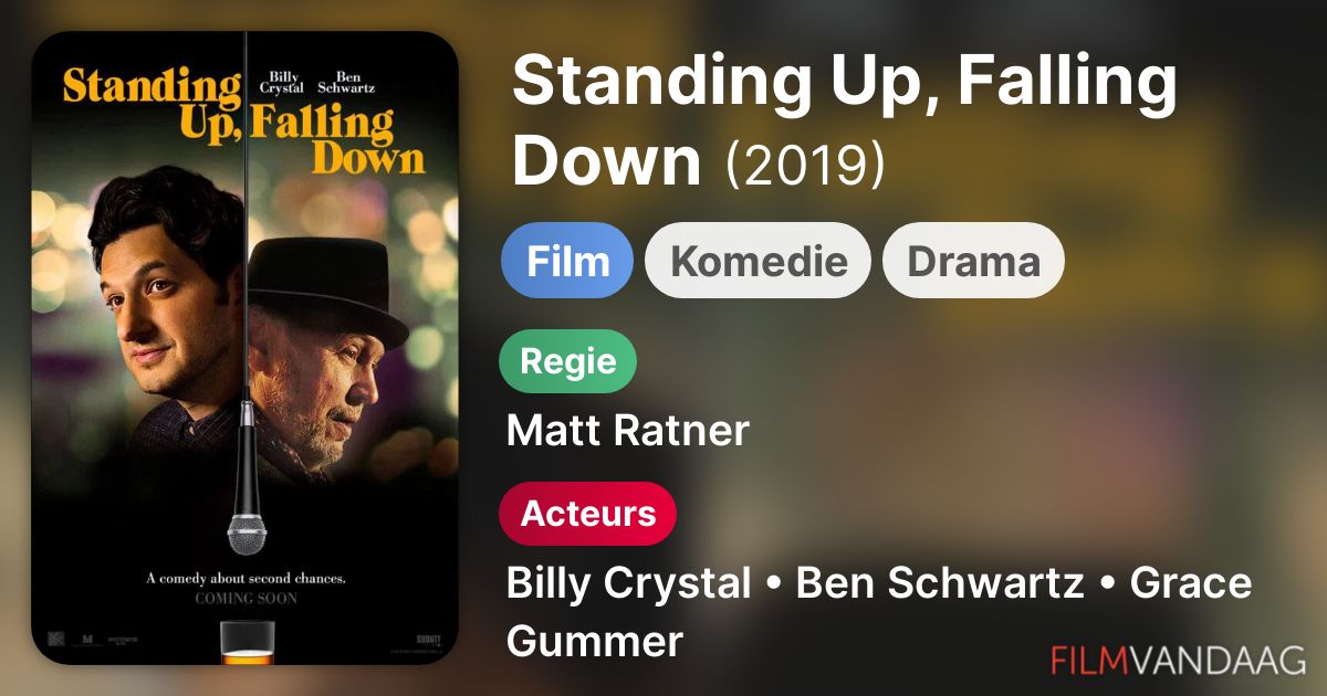 Standing Up, Falling Down (film, 2019) FilmVandaag.nl
