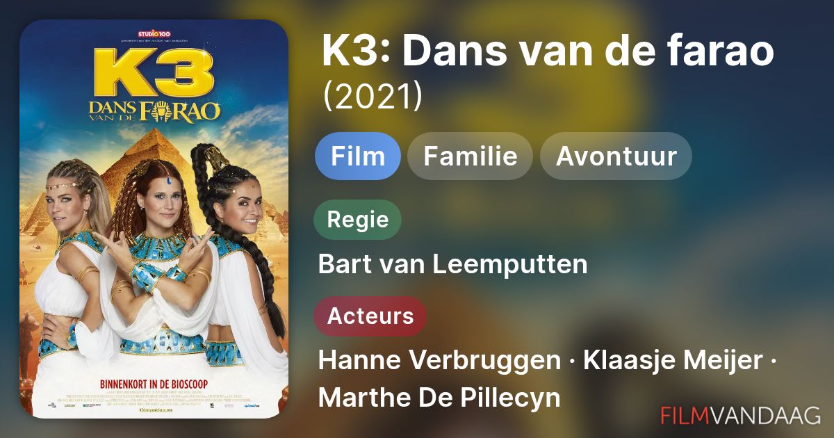 Kijk K3: Dans van de farao (film, 2020) Nu Online - FilmVandaag.nl