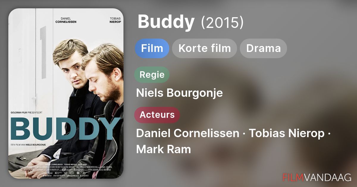 Buddy (film, 2015) - FilmVandaag.nl