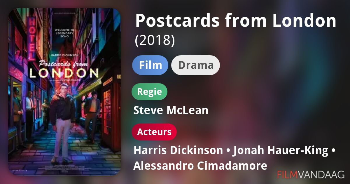 Postcards from London (film, 2018) FilmVandaag.nl