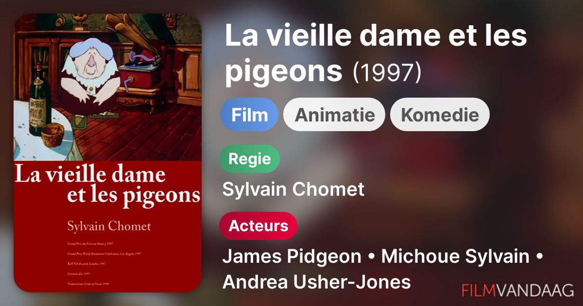 La vieille dame et les pigeons