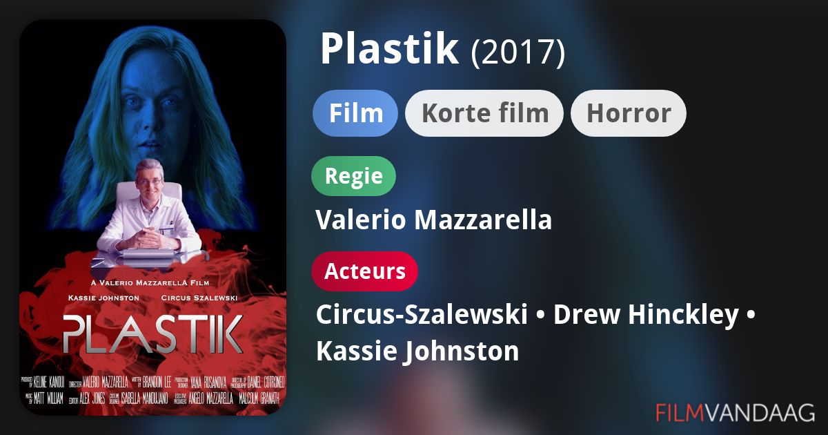 Plastik (film, 2017) FilmVandaag.nl