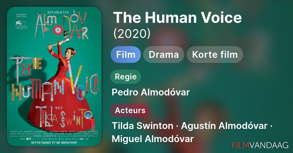 The Human Voice (film, 2020 