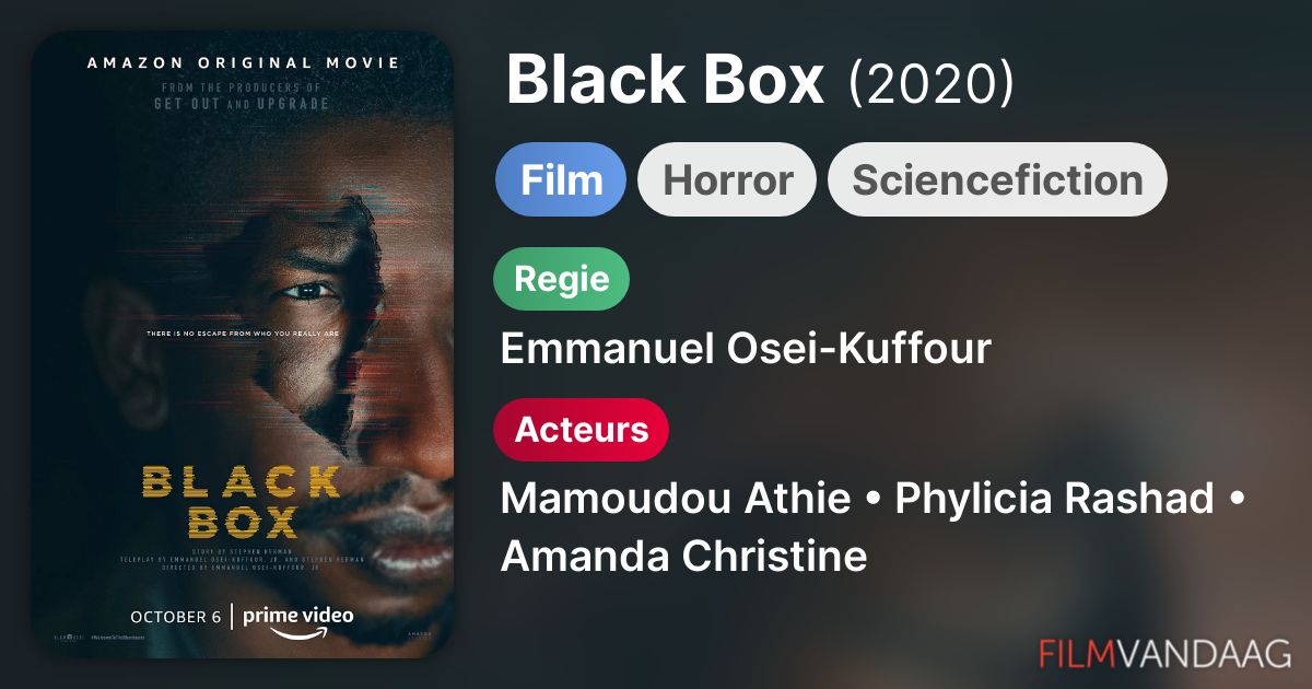 Black Box (film, 2020) FilmVandaag.nl
