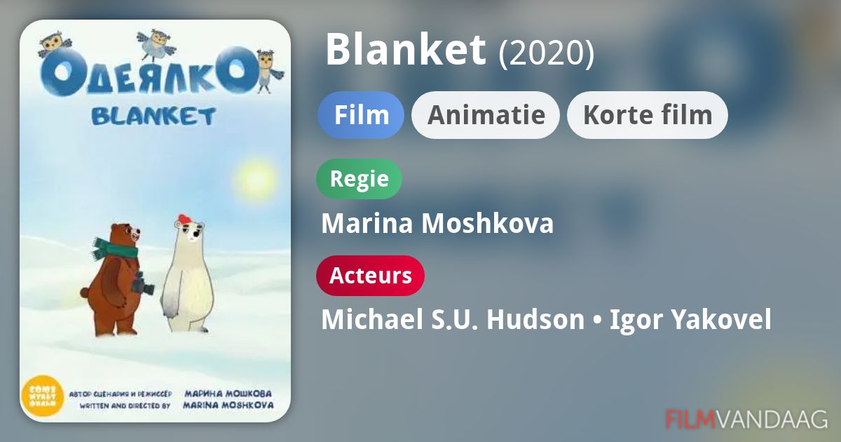 Blanket (film, 2020) FilmVandaag.nl