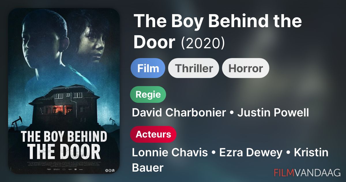 The Boy Behind the Door (film, 2020) FilmVandaag.nl