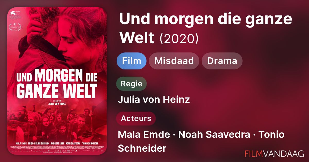 besetzung von und morgen die ganze welt