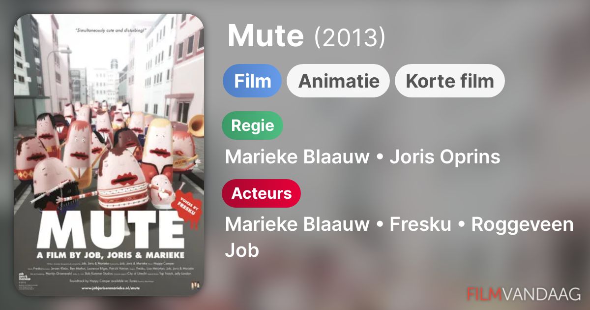 Mute (film, 2013) FilmVandaag.nl