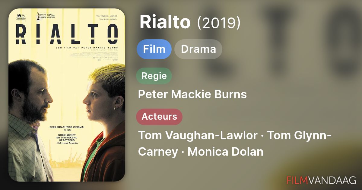Rialto (film, 2019) - FilmVandaag.nl