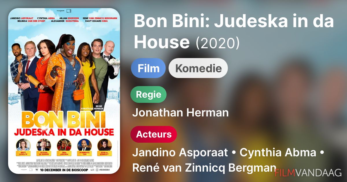 Bon Bini Judeska in da House (film, 2020) Nu Online Kijken FilmVandaag.nl Bon Bini Judeska in da House (film, 2020) Nu Online Kijken FilmVandaag.nl