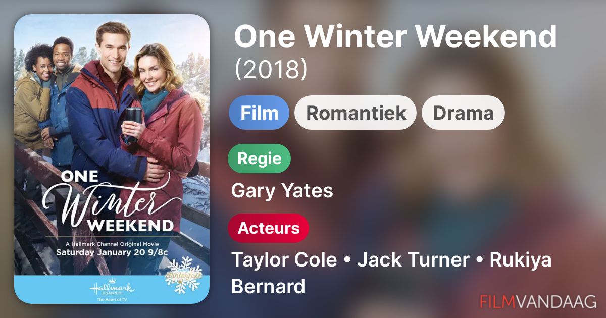 One Winter Weekend (film, 2018) FilmVandaag.nl