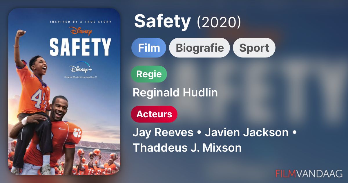 Safety (film, 2020) FilmVandaag.nl