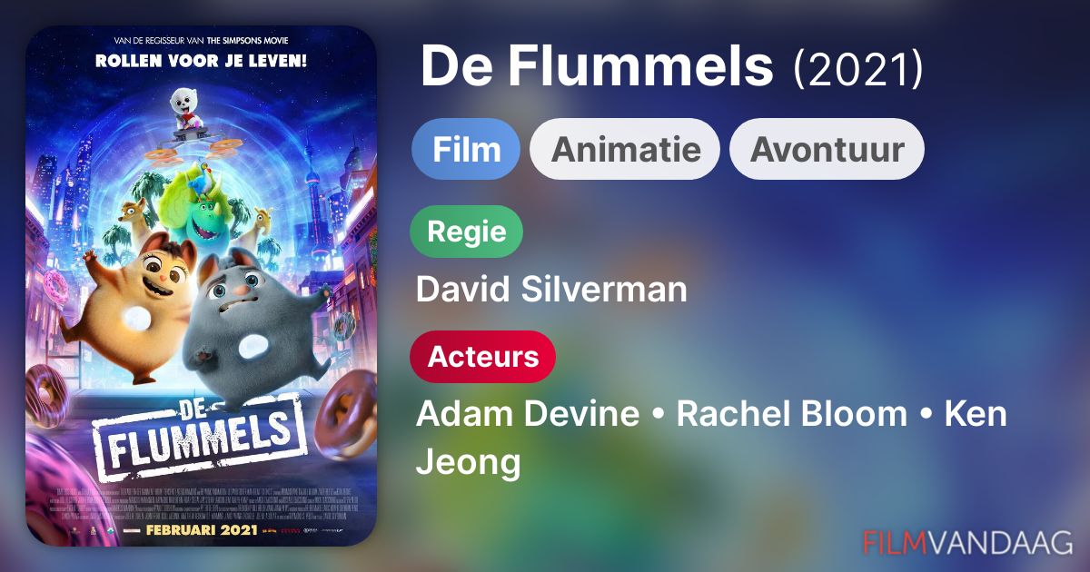 De Flummels (film, 2021) FilmVandaag.nl