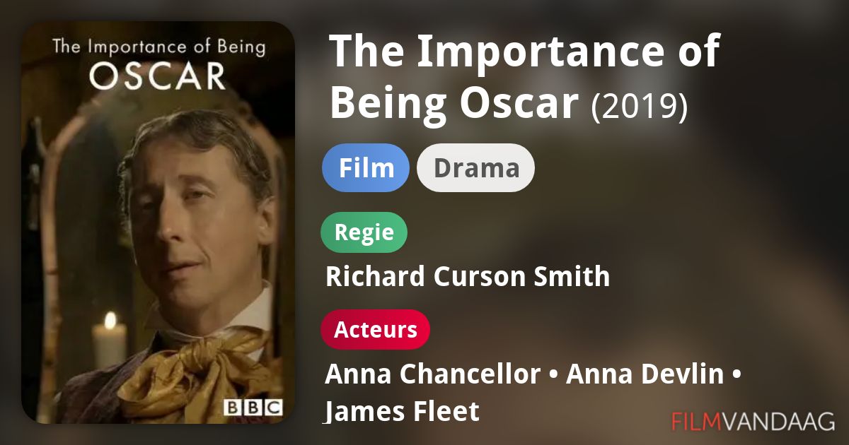 The Importance of Being Oscar (film, 2019) FilmVandaag.nl