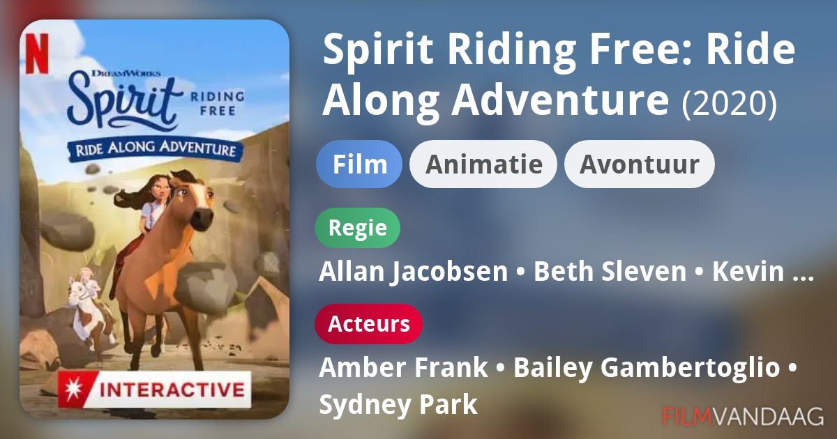 Spirit Riding Free Ride Along Adventure (film, 2020) FilmVandaag.nl