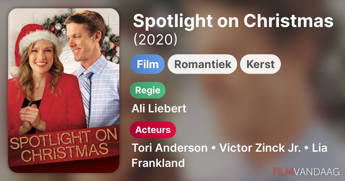 Spotlight on Christmas (film, 2020) FilmVandaag.nl