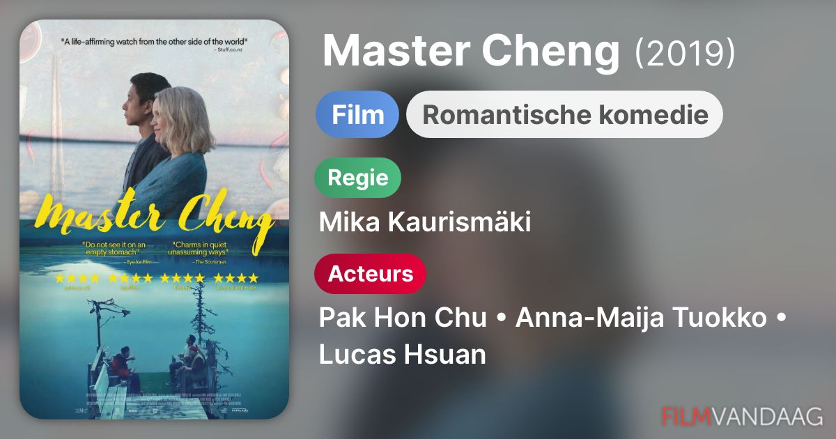 Master Cheng (film, 2019) FilmVandaag.nl