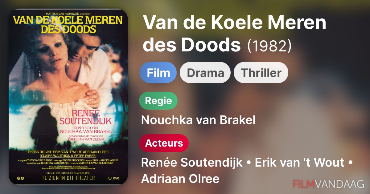 Van de Koele Meren des Doods (film, 1982) FilmVandaag.nl Van de Koele Meren des Doods (film, 1982) FilmVandaag.nl