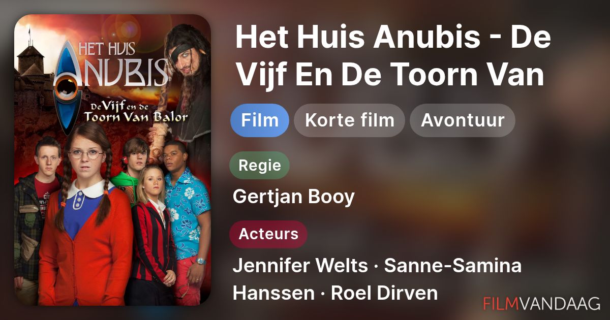 Het Huis Anubis - De Vijf En De Toorn Van Balor (film, 2011