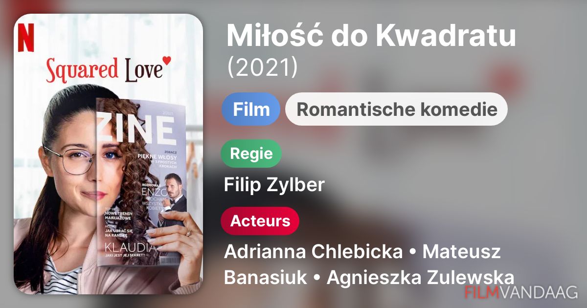 Miłość do Kwadratu (film, 2021) FilmVandaag.nl
