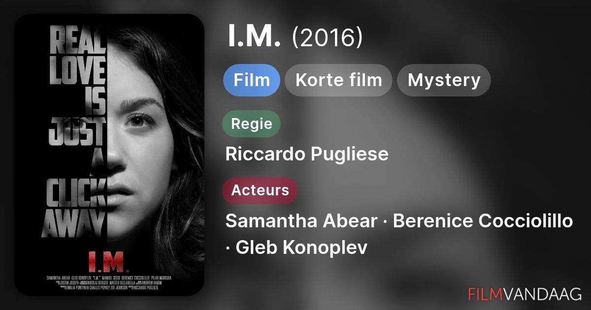I M film 2016 FilmVandaag nl i-m-film-2016-filmvandaag-nl