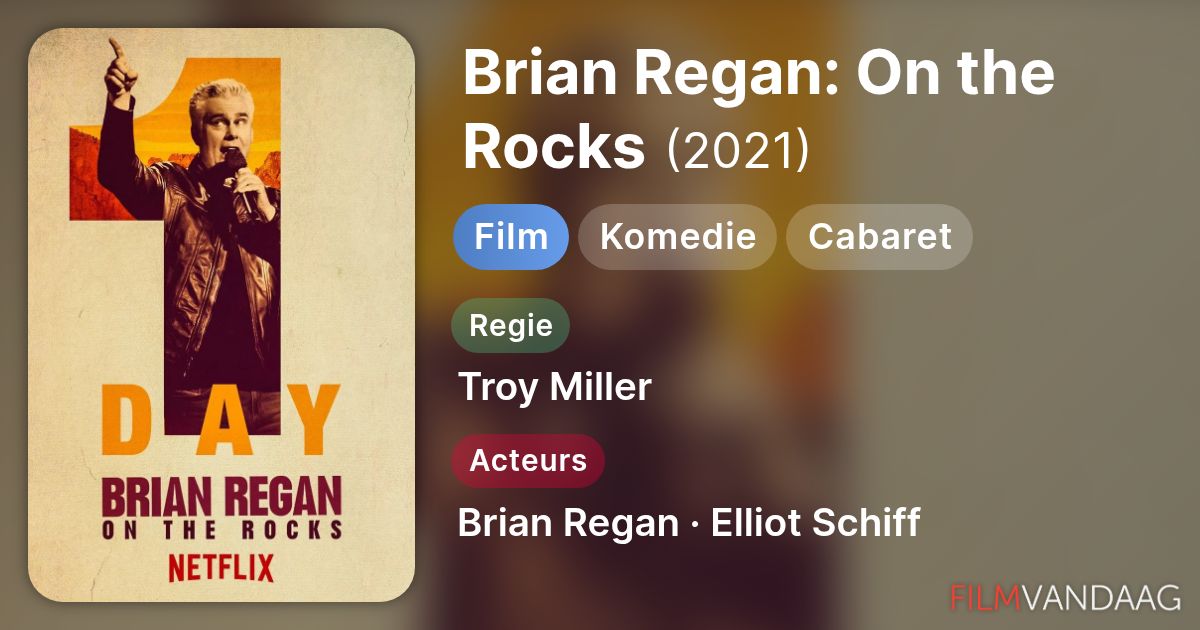 Brian Regan: On the Rocks (film, 2021) - FilmVandaag.nl