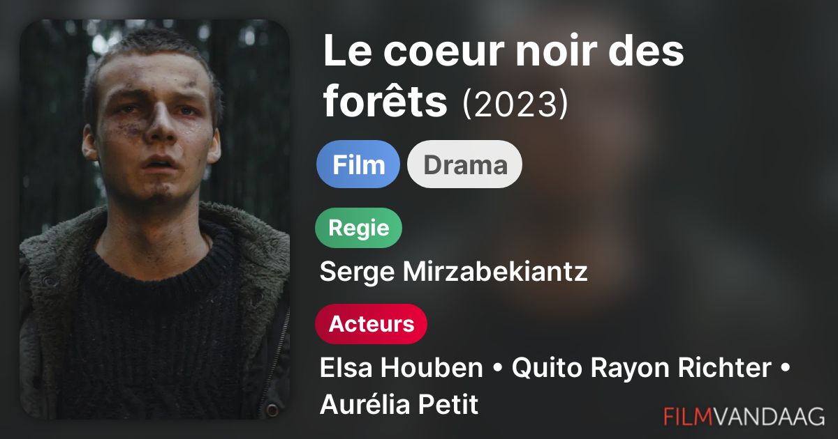 Le Coeur Noir Des Forêts Le coeur noir des forêts (film) - FilmVandaag.nl