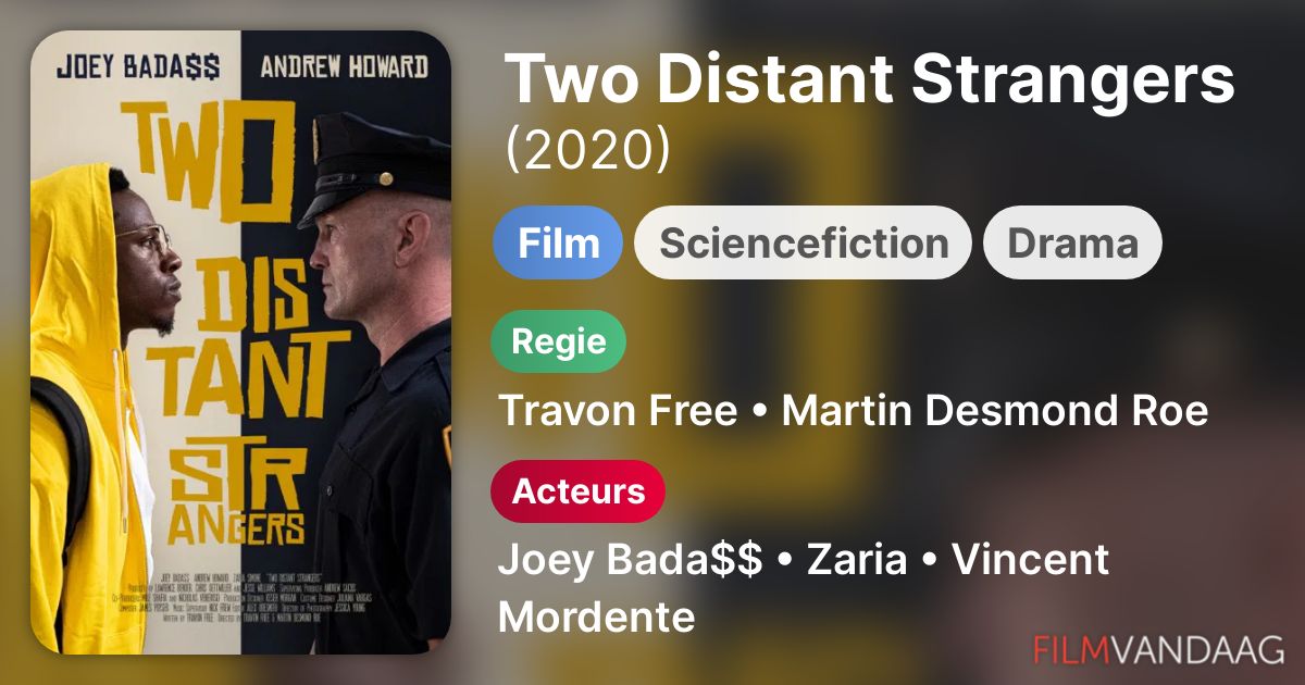 Two Distant Strangers (film, 2020) Nu Online Kijken FilmVandaag.nl