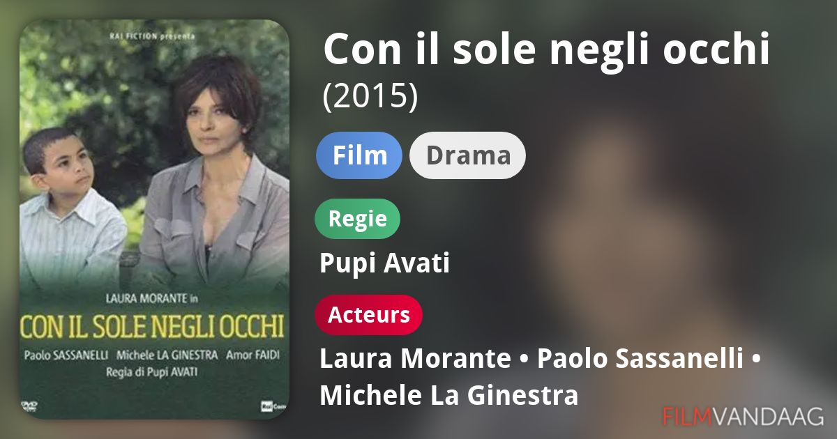Con il sole negli occhi (film, 2015) FilmVandaag.nl Con il sole negli occhi (film, 2015) FilmVandaag.nl